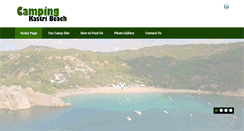 Desktop Screenshot of campingkastribeach.com